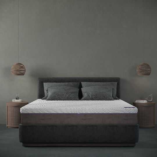 Mat&Pil Coco Kingsize Orthopädische Matratze Memory-Schaum / Schaum 200x200cm mit Kokosnuss Τree SΚ200