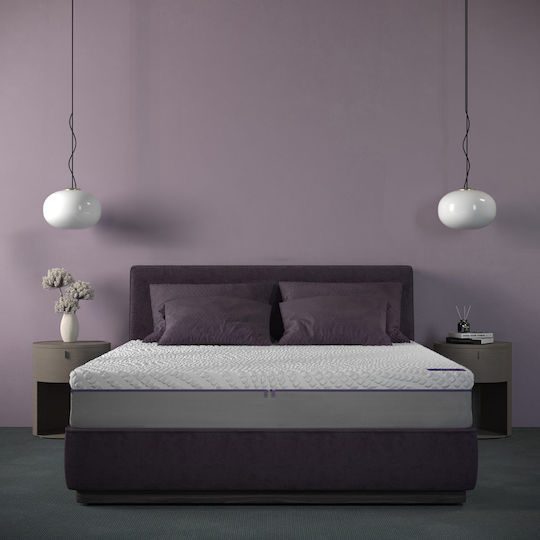 Mat&Pil 3d Mat King Size Orthopedic Mattress Memory Foam Foam 200x200cm S3D200