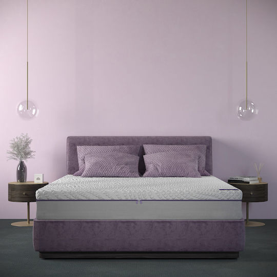 Mat&Pil Soft Sense Double Orthopedic Mattress Memory Foam Foam 150x200cm SM150F