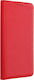 Techwave Magnet Book Πλαστικό / Σιλικόνης Κόκκινο (Oppo Reno 14)
