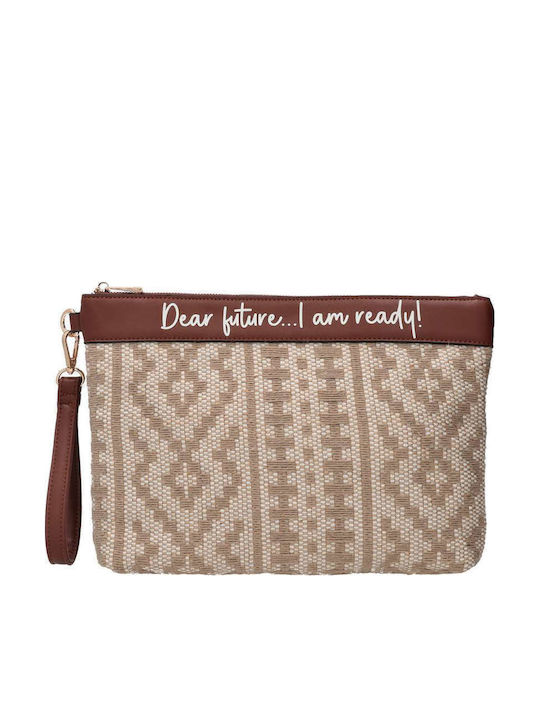 Women's Beige Clutch 2620B29-01