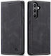 Spacecase Leather and Silicone Wallet Black for Galaxy S26+