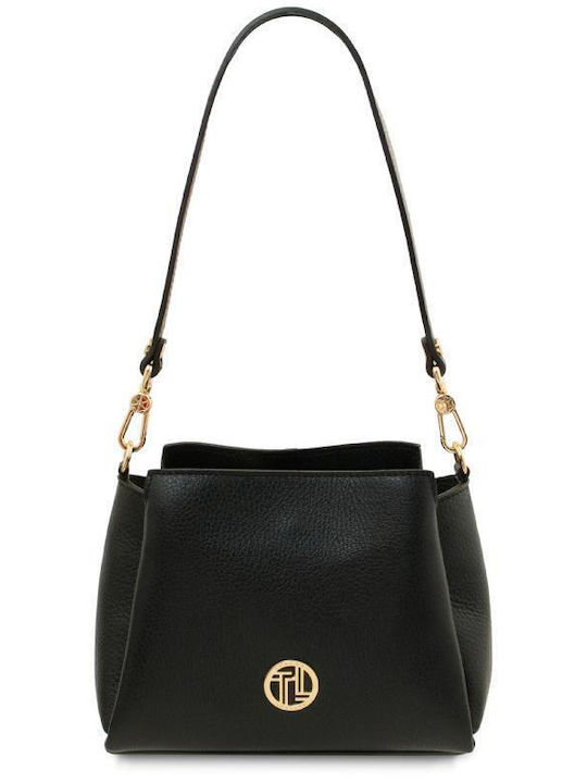 Tuscany Leather Leather Women's Shoulder Bag Black