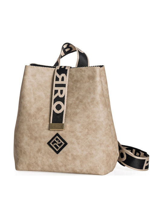Women's Backpack Beige