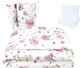 MimiNu Set Pentru Patut Pink Ballerina 5 Bucăți