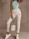 Pantaloni De Trening Largi Albi
