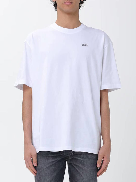 Diesel T-shirt White A21654-0NIAX-100 | Skroutz.mt