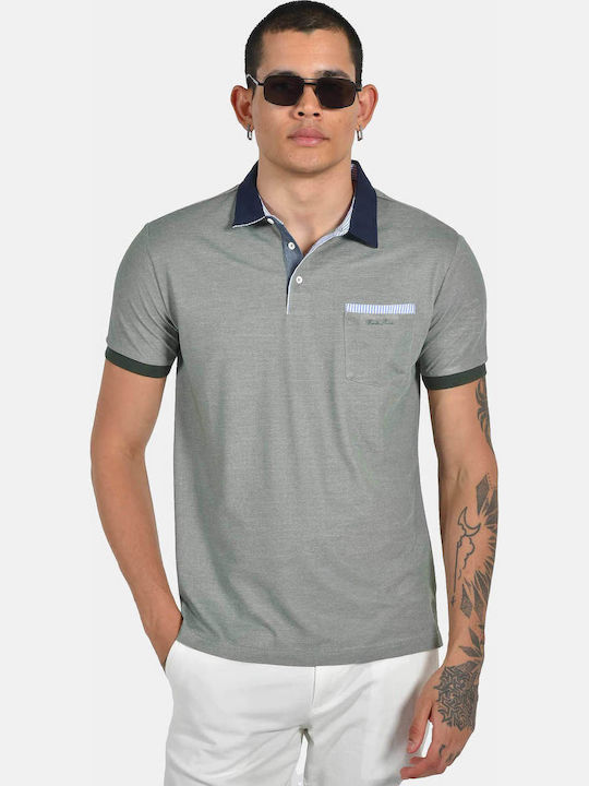 Berto Lucci Polo Men's Blouse Olive