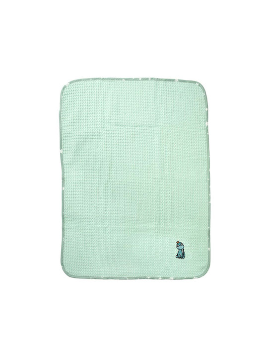 Dimcol Nursery Swaddling Blanket Dinosaur Waffl...