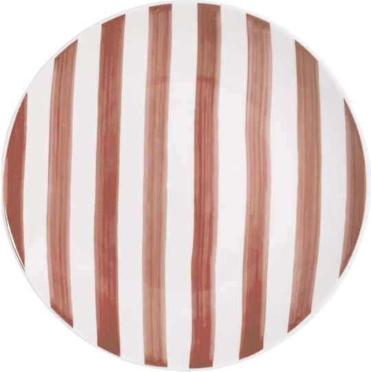 Estia Ligne Shallow Plate Pink 20cm 6pcs