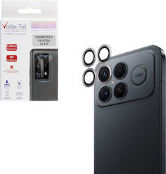 Volte-Tel Glass Cover Προστασία Κάμερας Tempered Glass Ασημί για το Xiaomi Poco F8 Ultra 5g Volte-Tel Glass Cover Προστασία Κάμερας Tempered Glass Ασημί για το Xiaomi Poco F8 Ultra 5g
