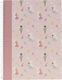 Spiral Notebook B'log Fairies Pink A5 80 Sheets Ancor