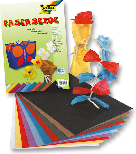 Silk Block 23x32 10 Sheets Various Colors