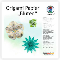 Ursus Paper 15x15/80g Origami 04 Blossom 100 Sheets
