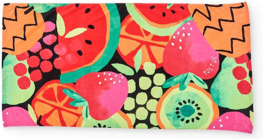 Girls Beach Towel Tuc Tuc 11409864 Red 150x75 Cm