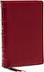 Kjv Holy Bible: Large Print Single-column With 43,000 End-of-verse Cross References, Red Goatskin Leather, Premier Collection, Personal Size, Red Letter: King James Version - Thomas Nelson Publishers - Leather / Fine Binding