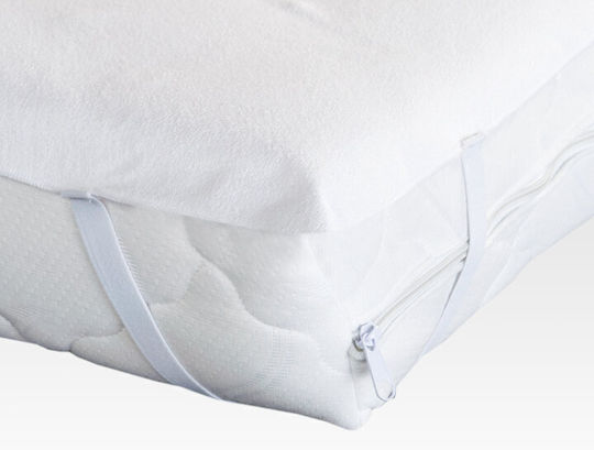 AV Baby Wasserdichtes Baby Matratzenschoner Für Krippe mit Elastische Bänder 60x120cm