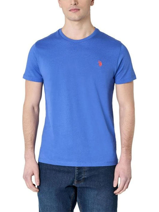 U.S. Polo Assn. Μπλούζα Κοντομάνικη Μπλε Ρουά