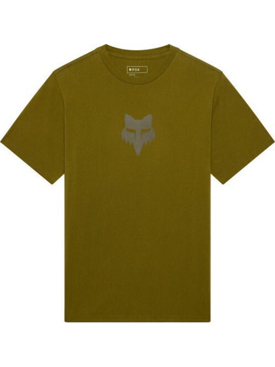 Fox Fox Herrenblusen Kurzarm T-Shirts Khaki