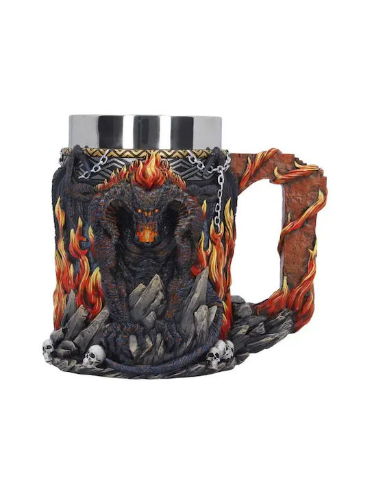 Nemesis Now Tankard Κούπα Κεραμική Πολύχρωμη