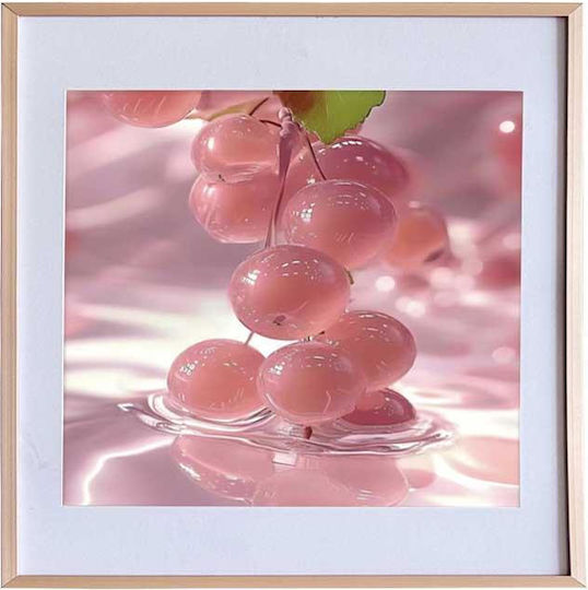 Next Wall Photo Frame Metallic with Pink Frame