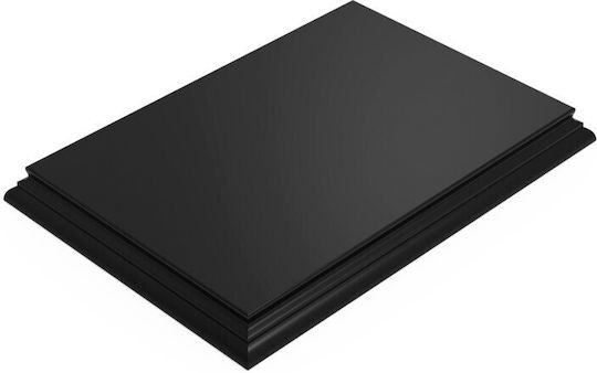 Green Stuff World Rectangular Top Display Plinth 22 X15 Cm Black