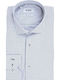 Long Sleeve Shirt in Regular Fit Checked White