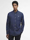 Long Sleeve Denim Shirt Blue