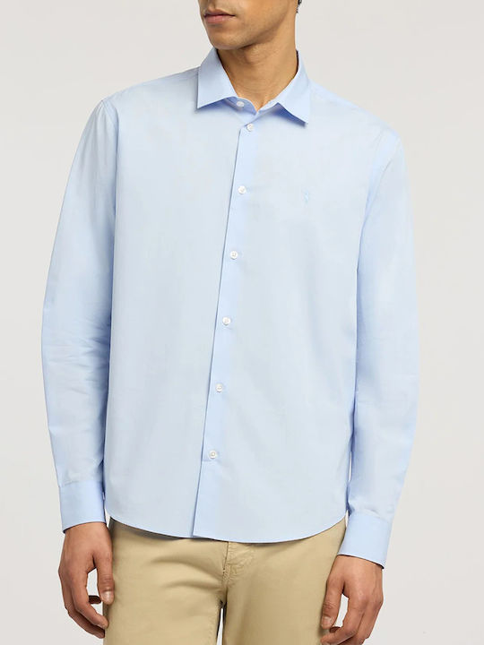 Trussardi Baumwollhemd Himmelblau Trussardi Baumwollhemd Himmelblau