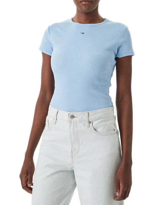 Tommy Hilfiger Γυναικείο T-shirt Σιέλ