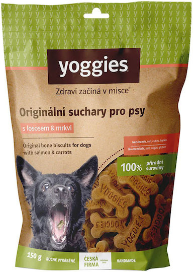 Dog Biscuits Salmon Carrot Gluten Free Yoggies 150g