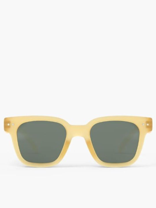 Izipizi #road Τετράγωνα Παιδικά Γυαλιά Ηλίου με Polarized Φακό Κίτρινα για 7-11 Ετών