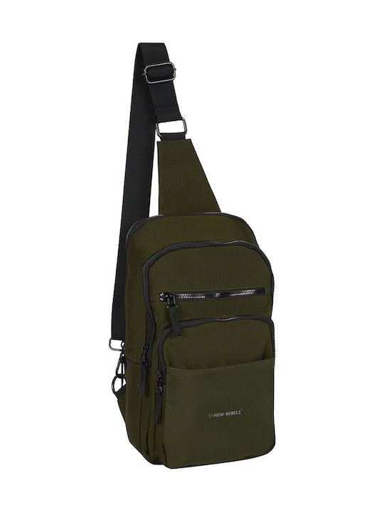 Men's Shoulder / Crossbody Bag Green