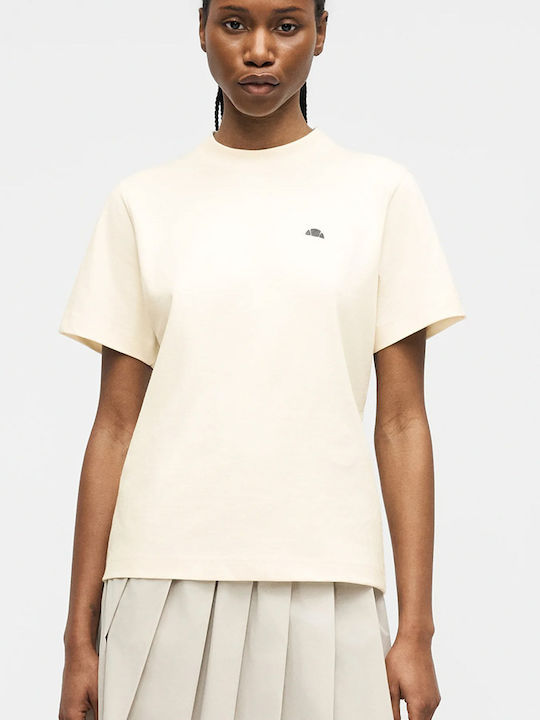 Ellesse Γυναικείο T-shirt Εκρού