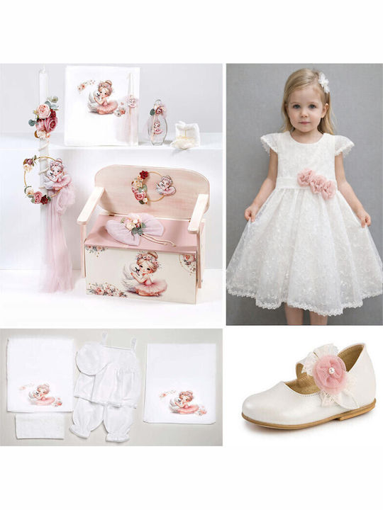 Taufset Für Mädchen Ballerina Schwan Kleidung Guy Laroche