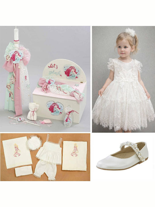 Baptism Set Girl Mermaid Outfit Guy Laroche
