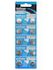 HOMie Alkalische Uhrenbatterie LR44