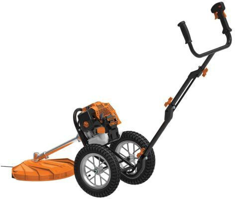 Visco Parts Two-Stroke Gasoline Wheeled Brush Cutter 3hp 13.62kg