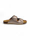Leather Women's Sandals Rose Gold