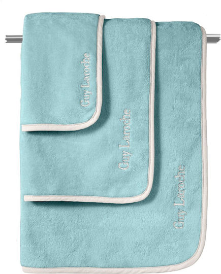Guy Laroche Σετ Πετσέτες Μπάνιου 3τμχ New Comfy Ocean Βάρους 500gr/m²