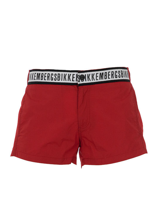 Bikkembergs Ανδρικό Μαγιό Σορτς Red