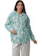 Women's Jacket for Winter Floral