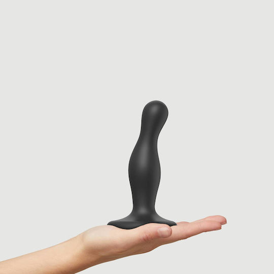 Strap On Me Dildo Ρεαλιστικό Dildo με Βεντούζα Μαύρο