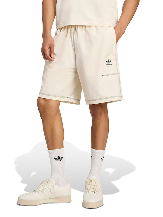 adidas Trefoil Essentials Sport Herren Shorts Hellbeige