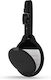 Satechi Vegan-Leder Findall Gepäck-Etikett GPS Tracker Συμβατό Apple Find My Τσάντες Schwarz St-lfaltk