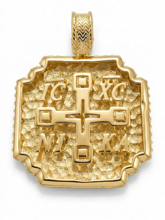 Kinder Amulet Kinder Amulett Doppelseitig aus Silber PΡ239