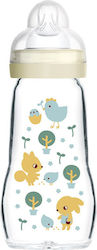 Mam Glass Baby Bottle Anti-colic with Silicone ...