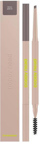 Poppy Head Μολύβι για Φρύδια Deep Brown