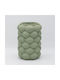 Set Vaze Decorative Din Beton Verzi Φ16.5xΥ24cm