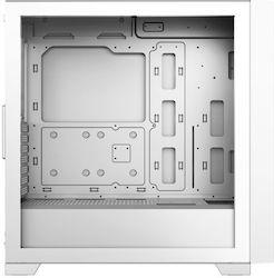 PCCOOLER C3 D510 Gaming Midi Tower Кутия За Компютър Със Страничен Прозорец И ARGB Осветление Бяла PCCOOLER C3 D510 Gaming Midi Tower Кутия За Компютър Със Страничен Прозорец И ARGB Осветление Бяла